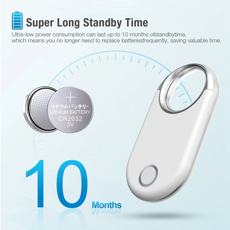 ที่ดีที่สุด-แท็กสมาร์ท GPS Tracker สําหรับ Airtag ยาวระยะทาง Key Finder กระเป๋าสตางค์สัตว์เลี้ยงจักรยาน Anti-Lost ALARM MINI Locator Works