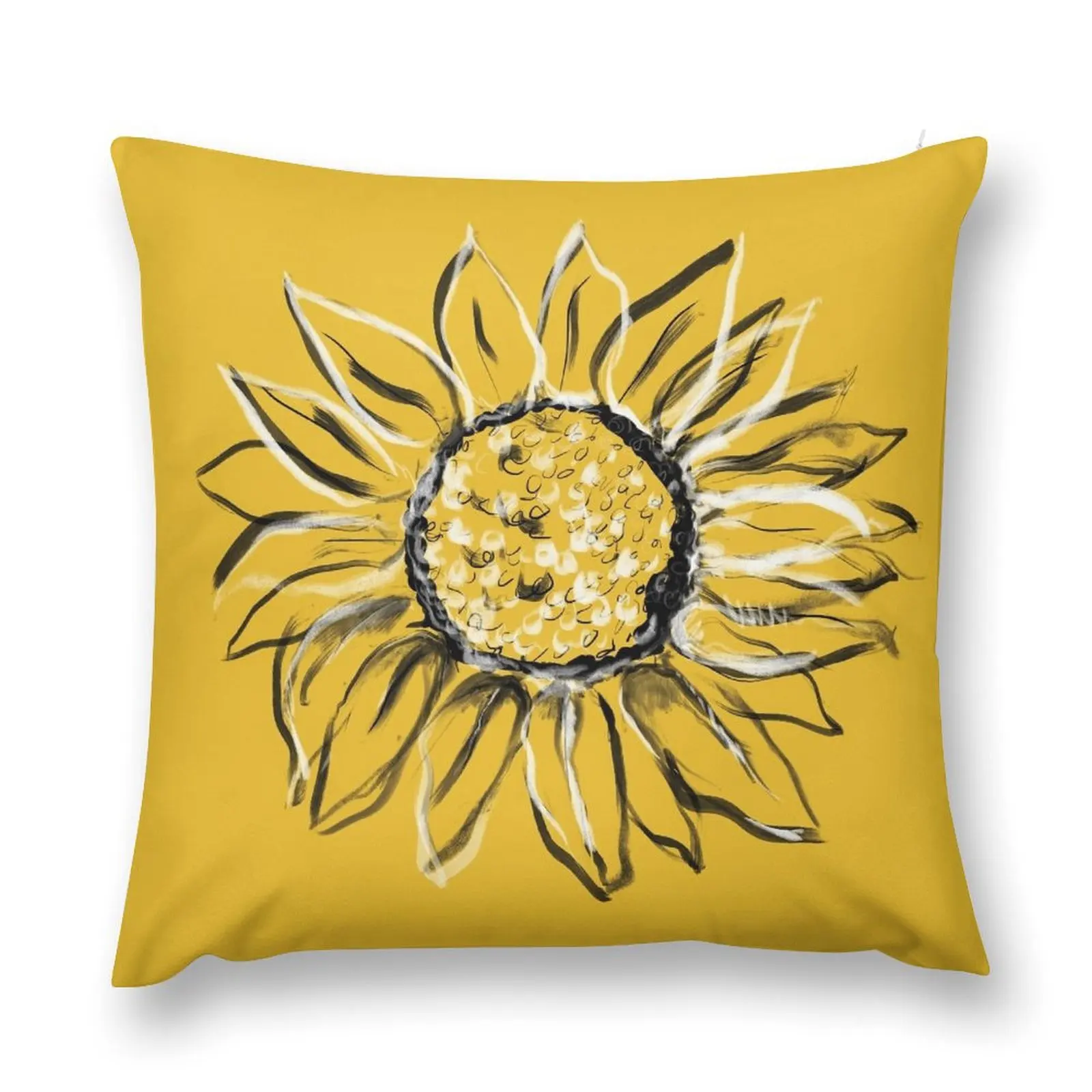 

Sunflower yellow Throw Pillow autumn decoration Pillow Cases pillow