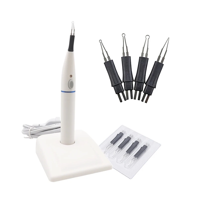 4pcs/pack Dental Gutta Percha Cutter for Gutta Percha Point Heating Cutter Tooth Gum Endo Gutta Cutter Heated Nozzles