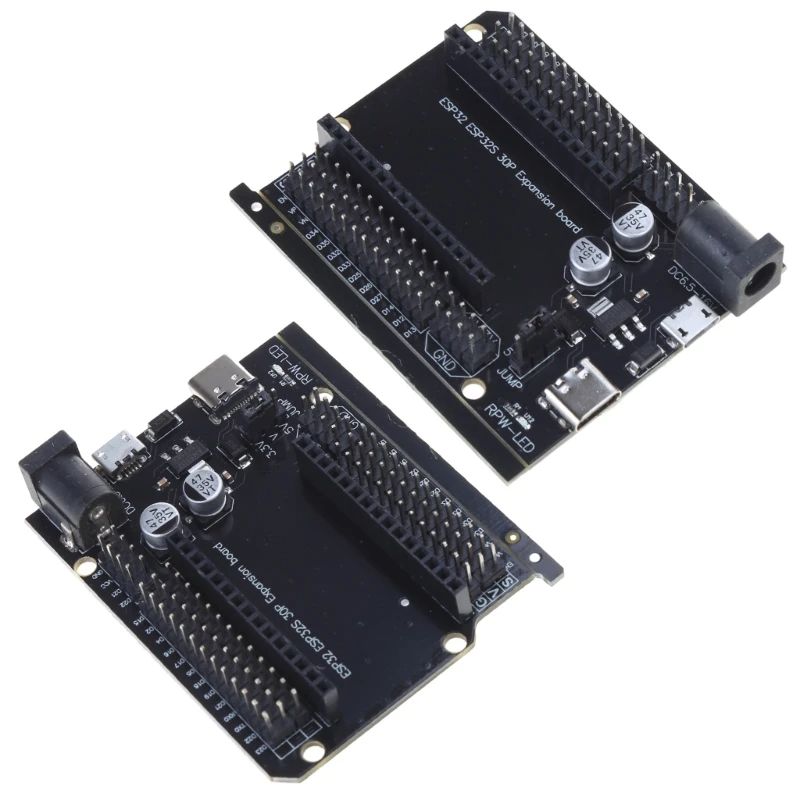 ESP32 Type-C USB MicroUSB Expansion Board for ESP32-DevKitC-32 ESP-WROOM-32