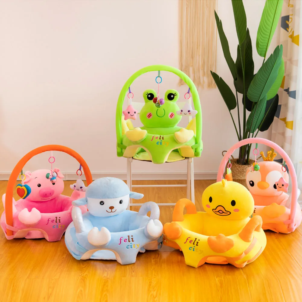 Sofa Support Seat Cover Learning To Sit Plush Chair without Filler Comfortable Cartoon Photoshoot Posing Couch Chair Cover   ﻿