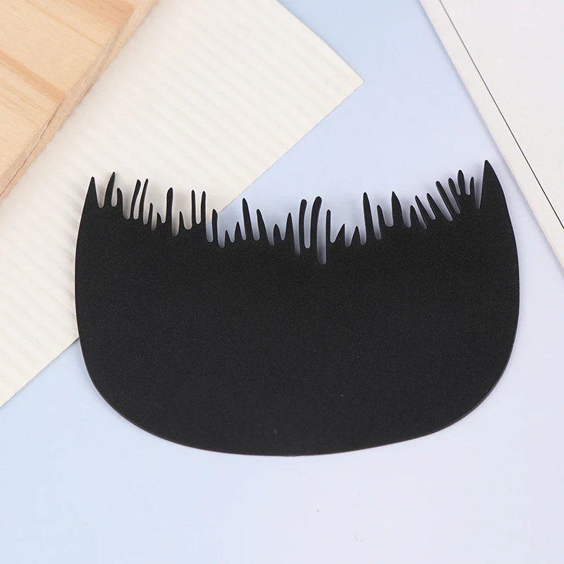 1 قطعة مسحوق ألياف الشعر مشط خاص لتساقط الشعر ألياف بناء خط الشعر محسن ألياف سماكة الشعر مشط #6