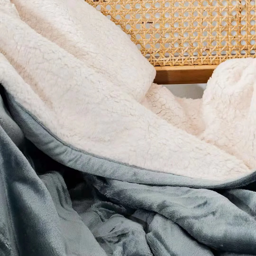 Waterproof Urine Repellent Lamb Wool Double-sided Composite Blanket Large Blanket Flannel Blanket Bed Pet Blanket