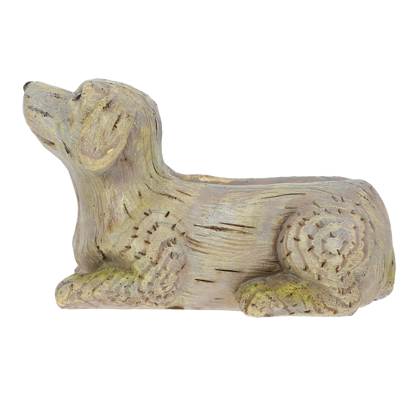 

Creative Dog Design Succulent Planter Pot Cute Resin Flower Pot Desktop Balcony Pet Plant Decoration Tiny Animal Flower Pots