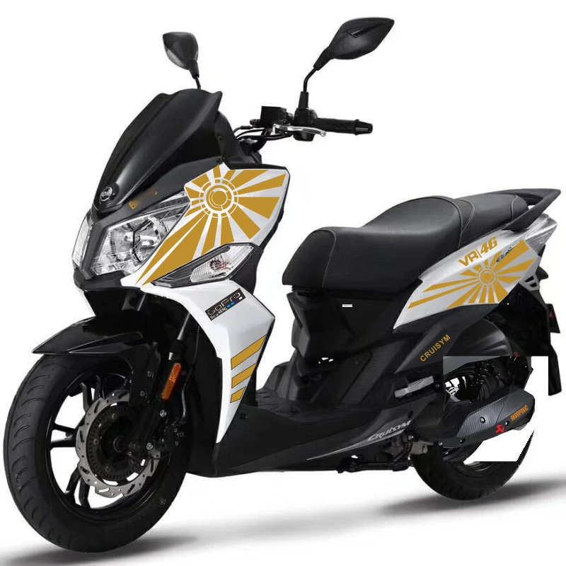 Motorcycle Tank Pad Stickers For SYM 150 SYM CRUiSYM Scratch Resistant Protector Cover Sticker Decals