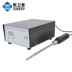 28KHz Lab Ultrasonic Processor Titanium Alloy Emulsify Sonicator Vibration Probe Sonic Homogenizer Mixer Liquid Cell Disruptor