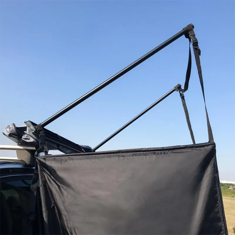 

Awnlux 4X4 Aluminum Foldable 4WD Car Side Outdoor Camping Tent for Bathing Changing Dressing Shower Box Room for Vehicles