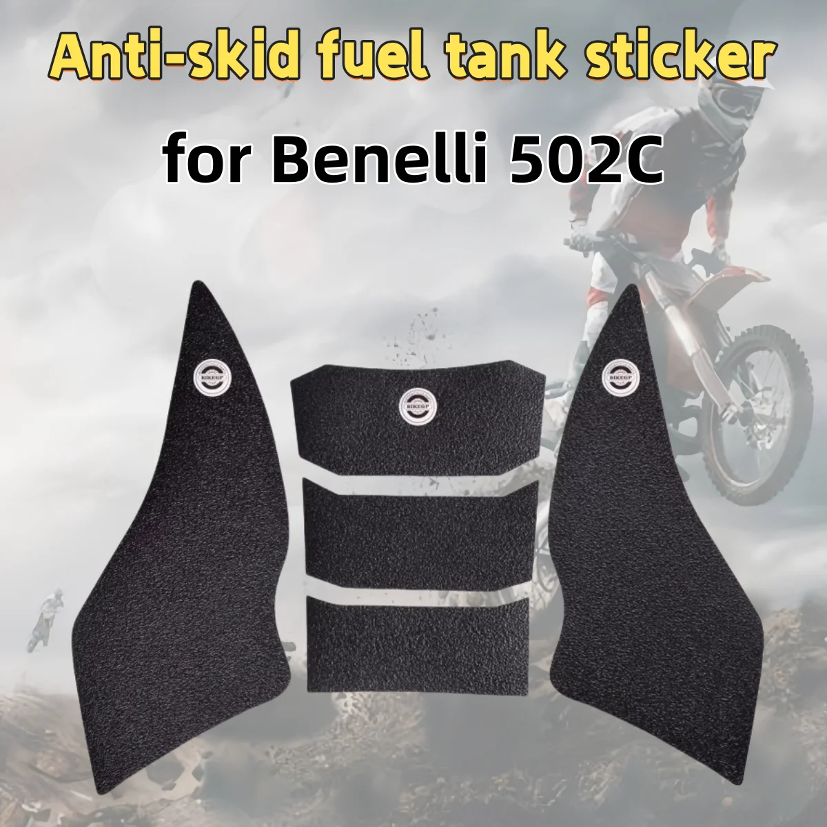 

for Benelli 502C 2019 motorcycle fuel tank sticker fishbone sticker anti-slip protection fuel tank side sticker