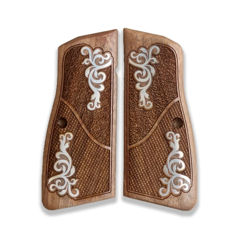 

KSD Brand Browning MK3 Compatible Walnut Grips Double-Checkering