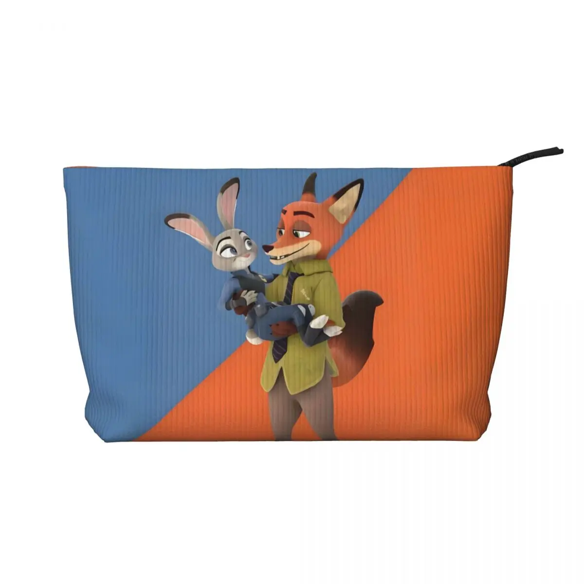 

Travel Anime Film Zootopia Toiletry Bag Corduroy Cute Cartoon Cosmetic Makeup Organizer for Women Beauty Storage Dopp Kit Case