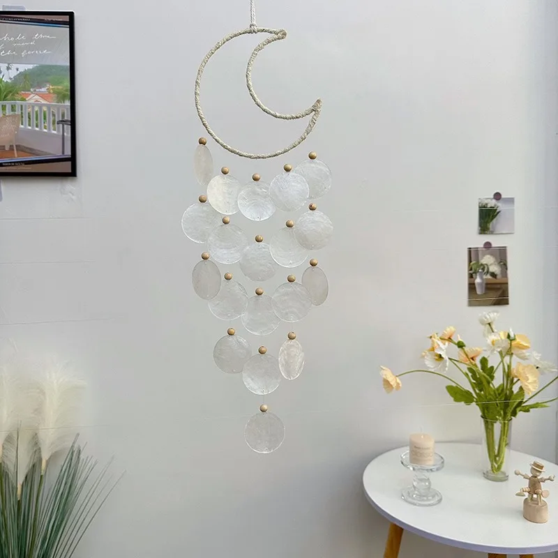 1/2pcs Moon Pendant Home Decoration Wind Chime Aerial Pendant Home Decoration Pendant Suitable for Home Decoration