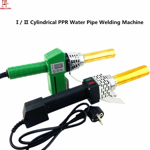 PVC PB PE 플라스틱 수도관 용접기 가열 도구, 원통형 PPR 수도관 용접기, 온도 제어