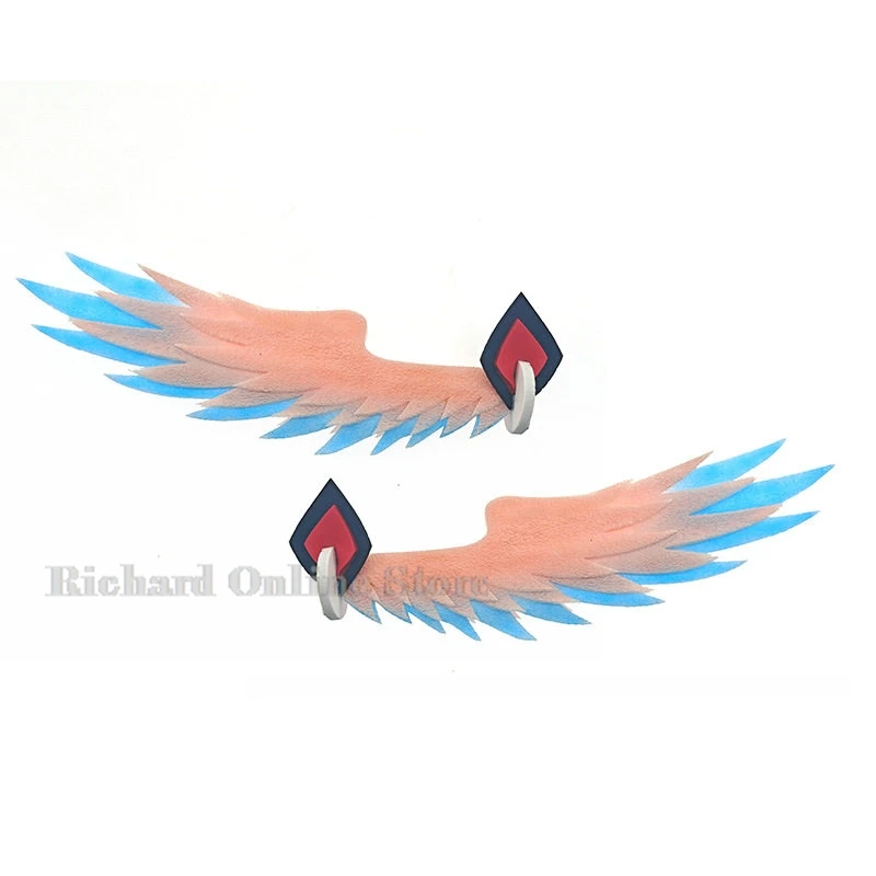 

Genshin Impact Linnea Anime Cosplay Hair Decor Wig Accessories Women Game Handmade Halloween Light Wing Handmade decor