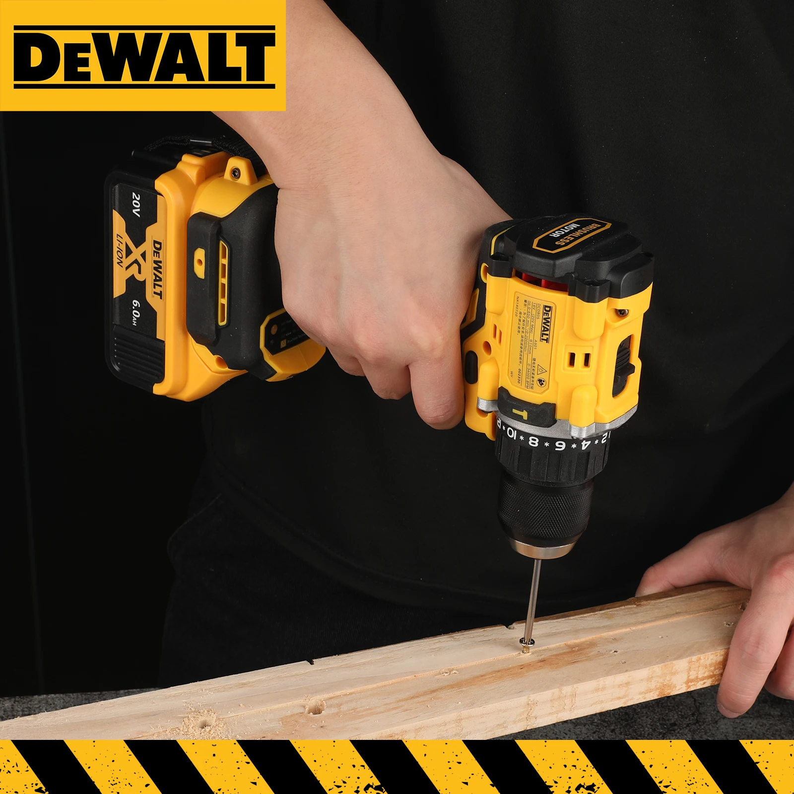 DEWALT 805 20V Lithium Battery Tool Brushless Compact Multifunctional Electric Screwdriver,Rechargeable,Hand Drill,Hammer Drill image 5