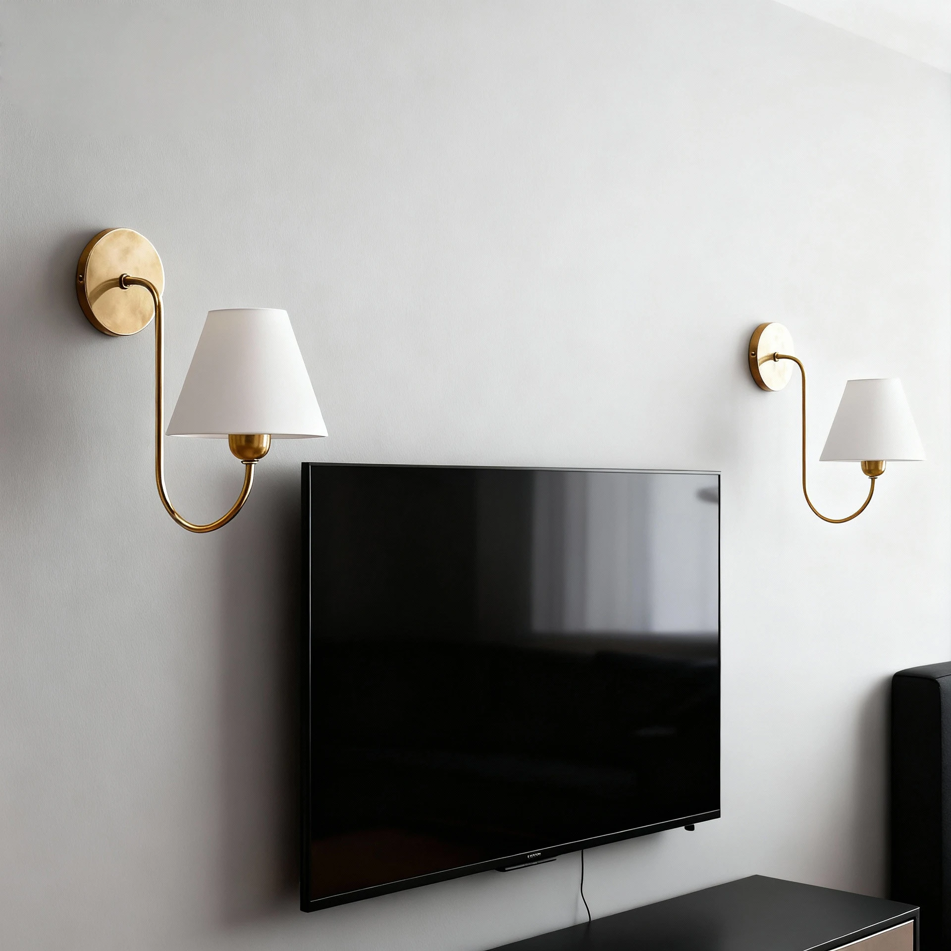 

All Copper Bedroom Wall Lamp American Brass Fabric Light ForLiving Room Study Office Hotel Bedside Wall Light