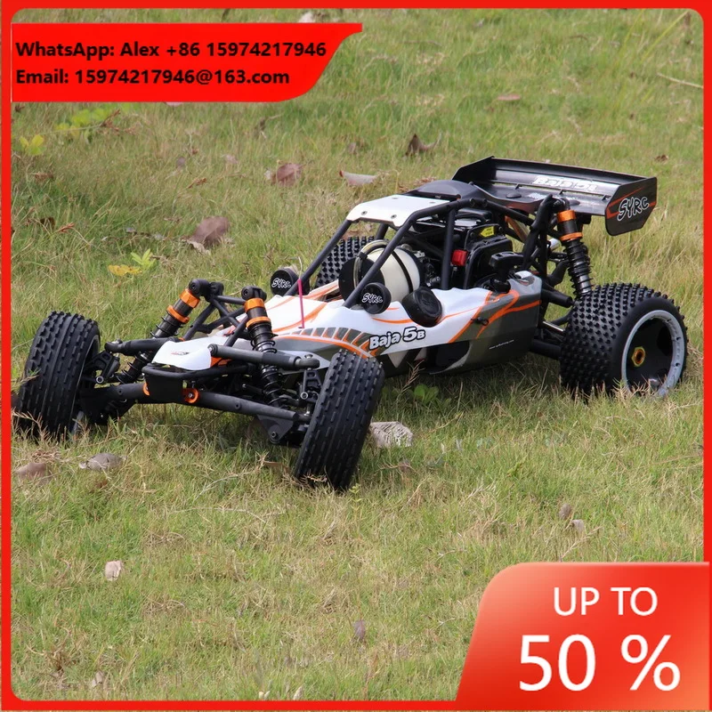 Baja RC Petrol Car 2.4G Fastest Racing 80km/h SY 1/5 5B Gas 2 Stroke Engine Off Road Truck  30cc For Big Boy Gift