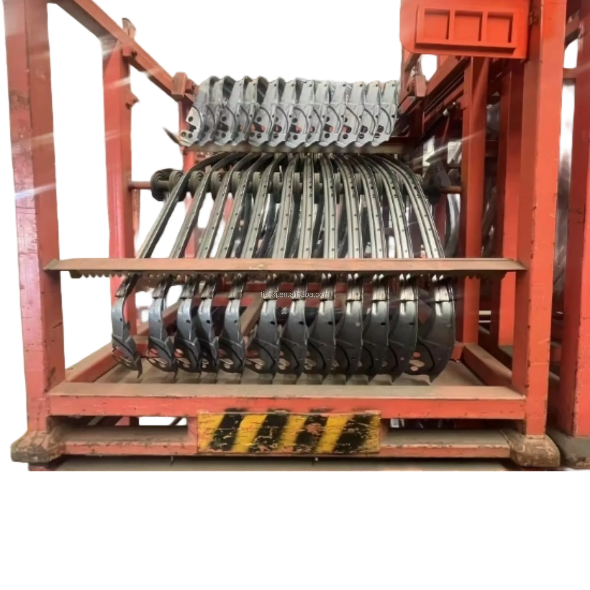 Customization Sturdy Durable Workshop Power-coated Metal Auto Parts Storage Rack
