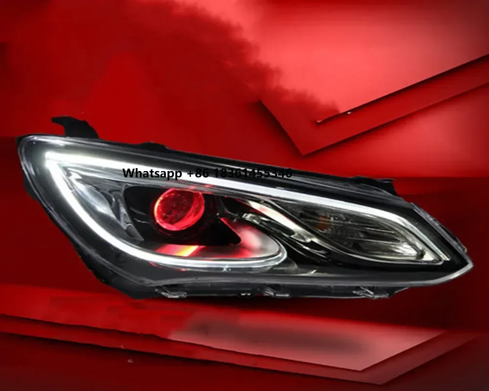 

LED Xenon Headlight for Excelle Xt Opel astra j 15-17 Angel Eyes DRL Daytime Running Lights Turn Signal Car Accessories