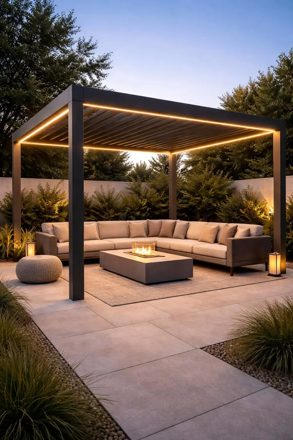 Aluminum Alloy Material Pavilion  Outdoor Leisure Pavilion Intelligent Adjustable Type Highly Waterproof Shading Pavilion