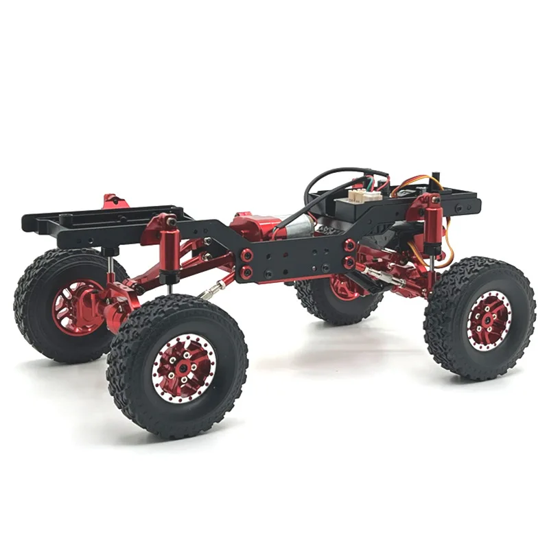 1/12 New MN99S remote control car spare parts, metal upgrade, door bridge, wheel hub, large kit bag