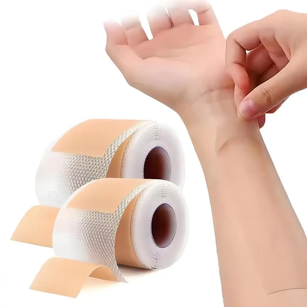 4X150CM Silicone Scar Patch Skin Repair Sheets Removal Self-Adhesive Stretch Mark Tape Therapy Patch Burn Acne Scar Skin Care ﻿