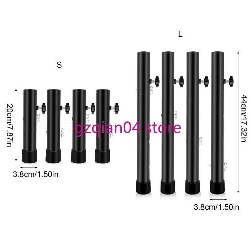 N7MD امتدادات الساق المكتبية القابلة للطي قابلة للطي مع المثبتات المعززة للأثاث المنزلي