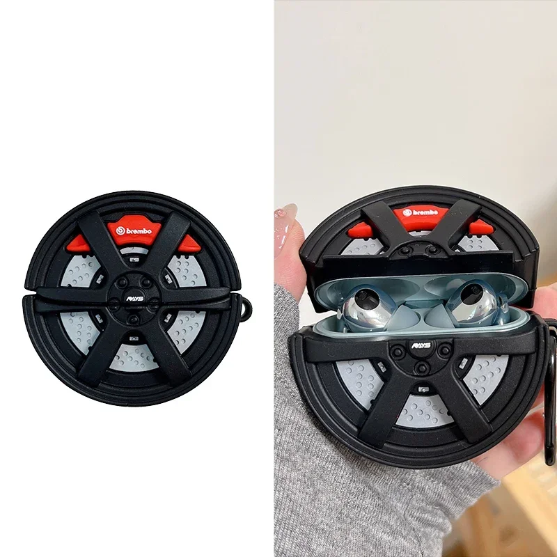 

3D Tire Series For Xiaomi Buds 4 Pro 3Pro For Redmi Buds 4 Pro 3pro Headphone Case Drop and Shock Protection Headphone case