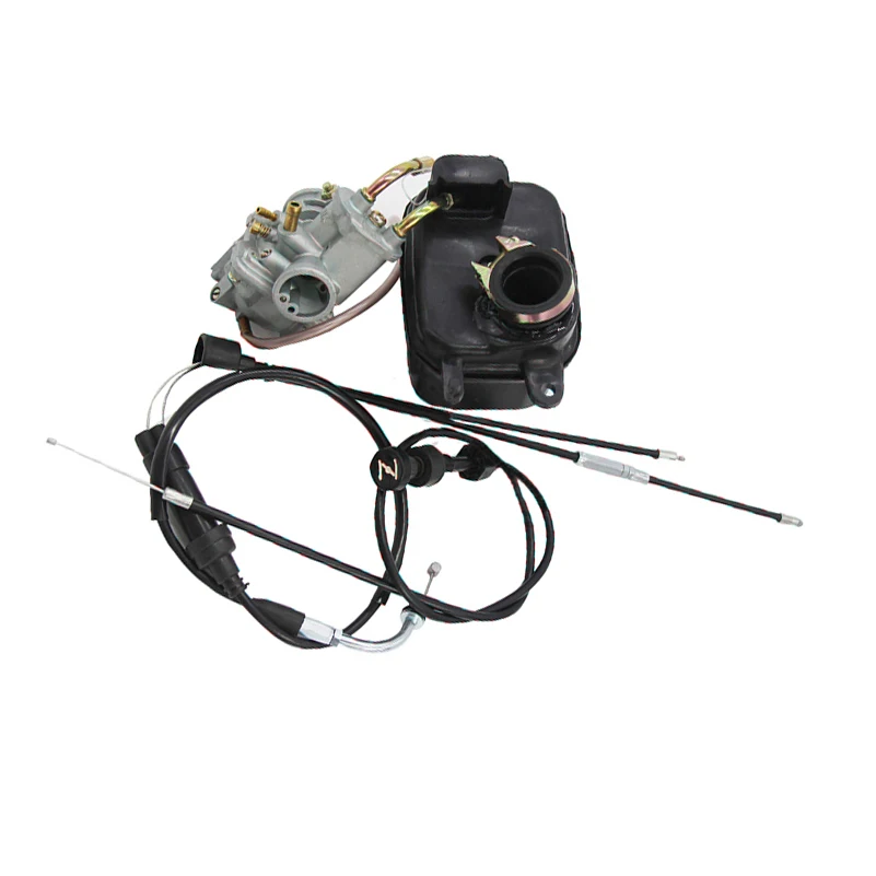 Motorcycle Carburetors Carby Air Filter Throttle Cable Choke Cable for Yamaha PeeWee PW50 PW 50 PY50 YZinger 50 YZINGER BIKE