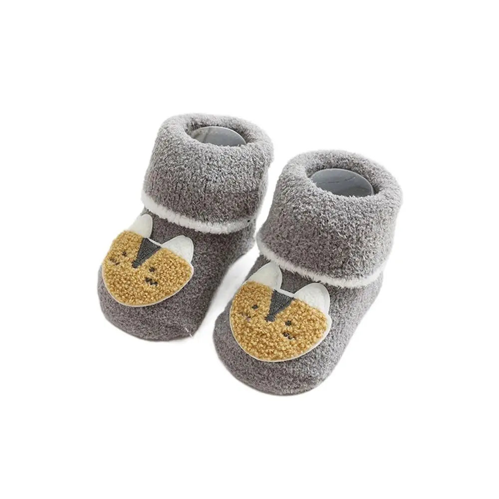 

Autumn Winter Anti Slip Crocodile Bear Mid Tube Socks Bbay Floor Socks Baby Socks Infant Indoor Socks Cartoon Toddler Socks