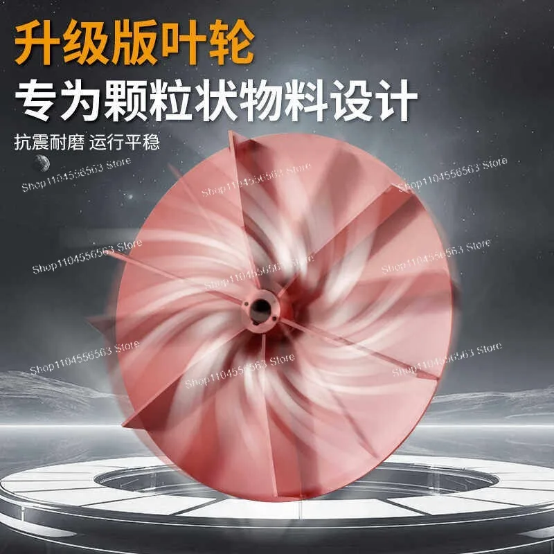 380-volt high-voltage centrifugal material conveying suction fan, dust suction and dust removal fan, powerful suction fan