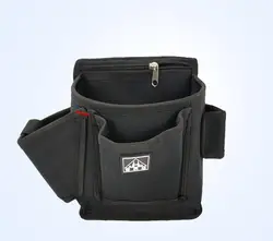 Black lithium electric drill kit Wear-resistant waist pack for decoration Waist pocket work nail bag NO.TXF-2186