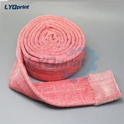 Best Quality 45MM 60MM Width Red Roller Cloth For Printing Machine Parts Cloth