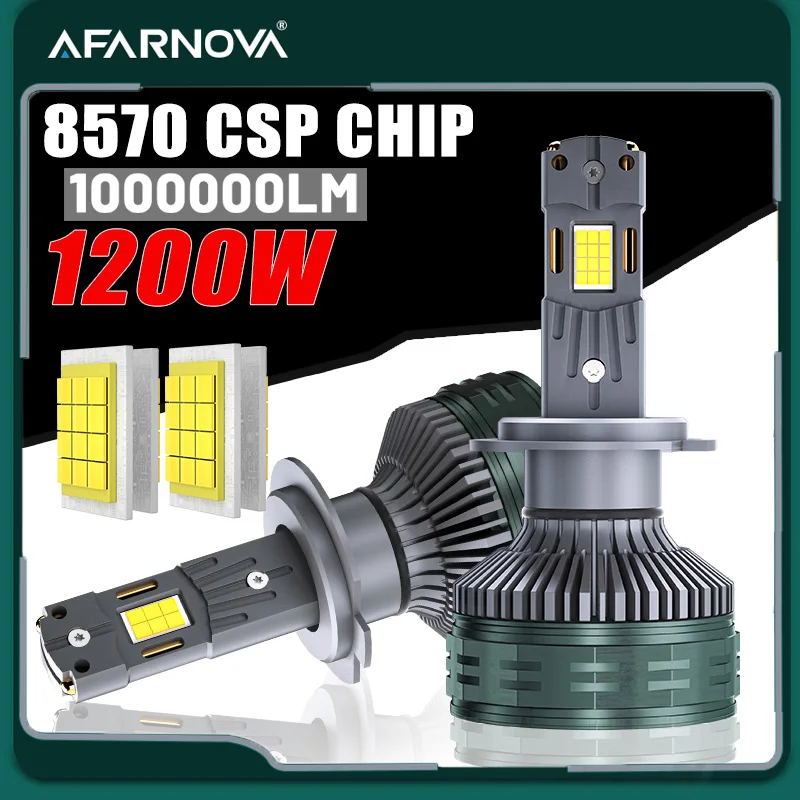 

1200W H4 Светодиодные фары 1000000LM Canbus Автомобильные фары H1 H7 H11 H8 H9 9005 9006 9012 Canbus 9980 CSP Чипы Urbo Авто противотуманные фары 6000K