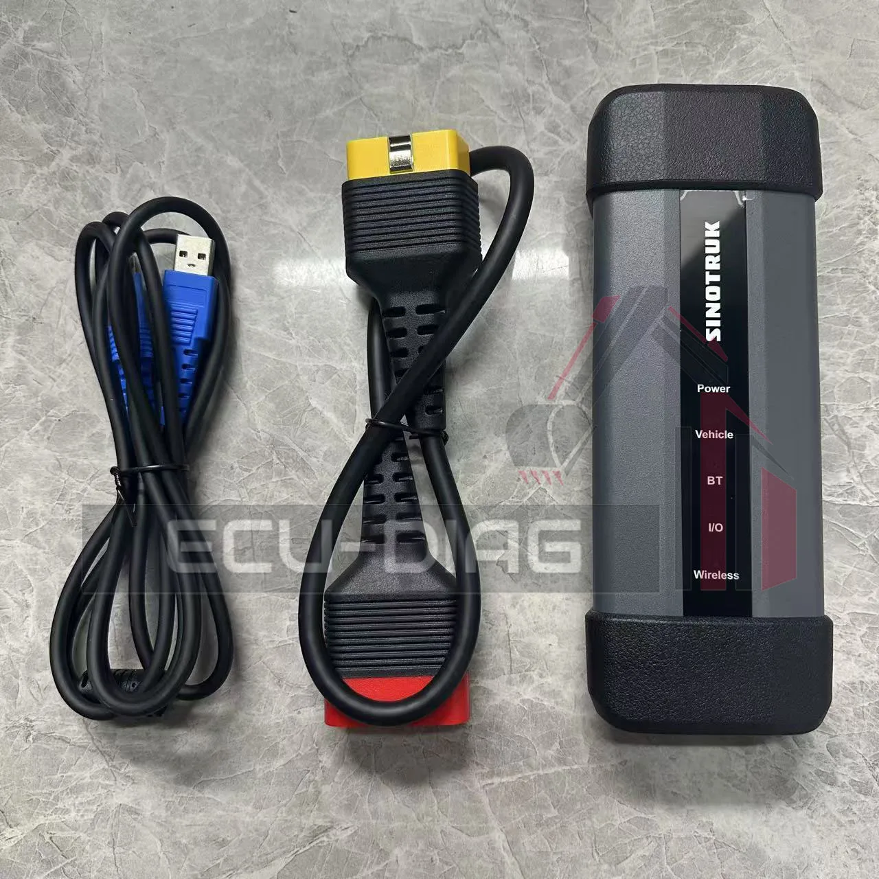 الأصلي ل WEICHAI Sinotruk EOL شاحنة الماسح الضوئي أداة تشخيصية مع واجهة البرمجيات obd المركبات خطأ Diagsmart المحرك