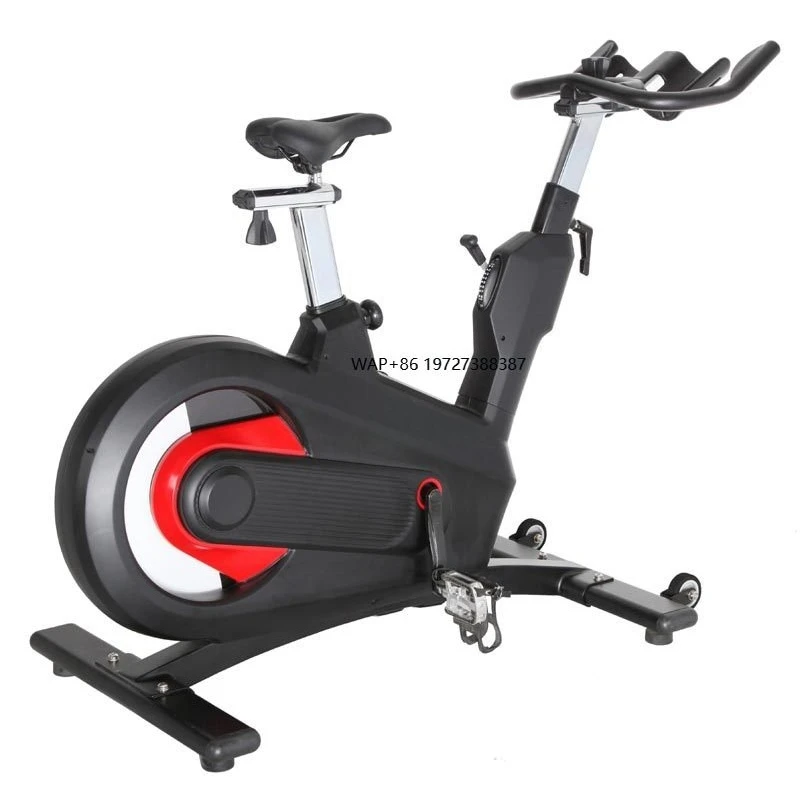 

Magnetic Resistance Indoor Stationary Bike Foldable Quiet Flywheel Adjustable Seat Home Gym Cardio Fitness Training Equipment