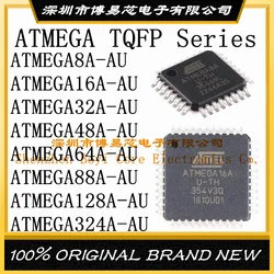 ATMEGA8A-AU ATMEGA 324PA 644 16A 168A 32A 128A 88PA 8 32U4 88 128 48 169PA 169P 48A 32U4 8L 328P 16 32 64L 644PA 16AU 8AU 20AU A