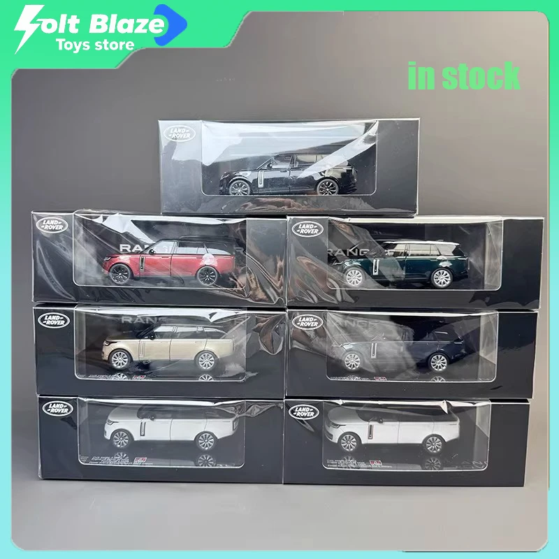 

Масштабная модель автомобиля LCD 1/43 Land Rover Range Rover Autobiography LWB 2022, полностью открывающаяся, из литого металла, коллекционная, для детей