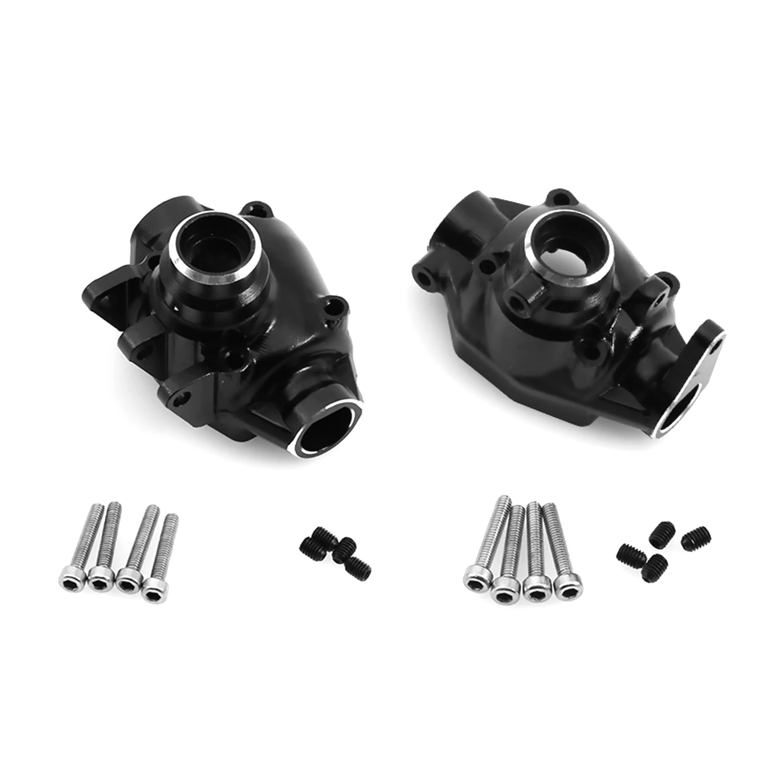 2Pc Aluminum Alloy Axle Center 3rd Member Housing Front&Rear Shell For Axial SCX10 PRO 1/10 RC Crawler Car Accessory Replacement