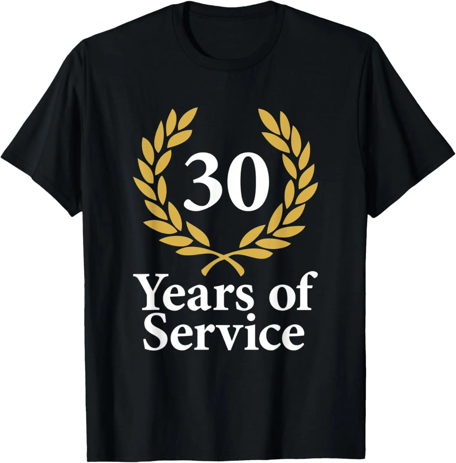 30 Years of Service Funny 30th Work Anniversary Jubilee T-Shirt