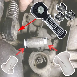 Gear Shift Linkage End Bowden Cable Catch Selector Shaft Collect Manual Gearbox Fix Shifter Lever Adjuster Repair Kit For Audi