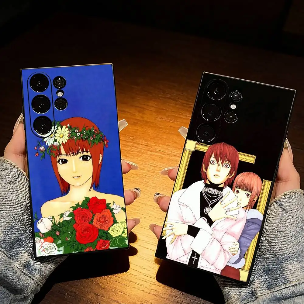 

Nao x Aki Anime LG-Liar Game-S Phone Case For Samsung S25,S24,S21,S22,S23,S20,Ultra,S26,Plus,Fe,Note,5G Black Cover