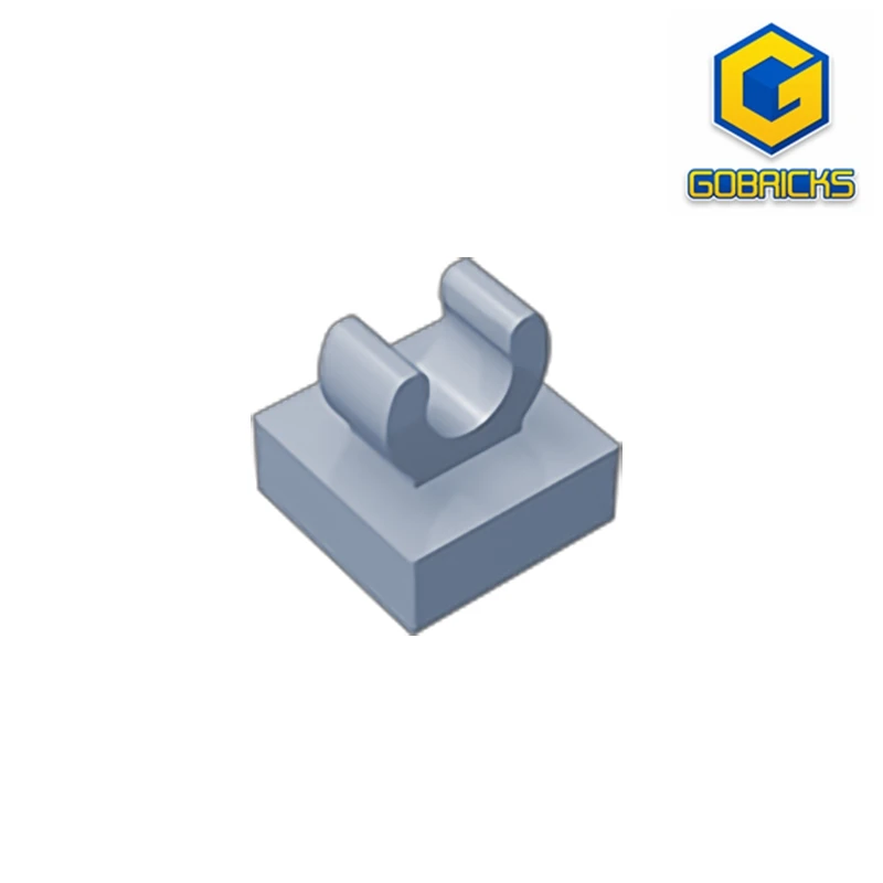 Gobricks GDS-818 Tile Special 1x1 with Clip with Rounded Edges compatible with lego 15712 2555 toys Assembles Building