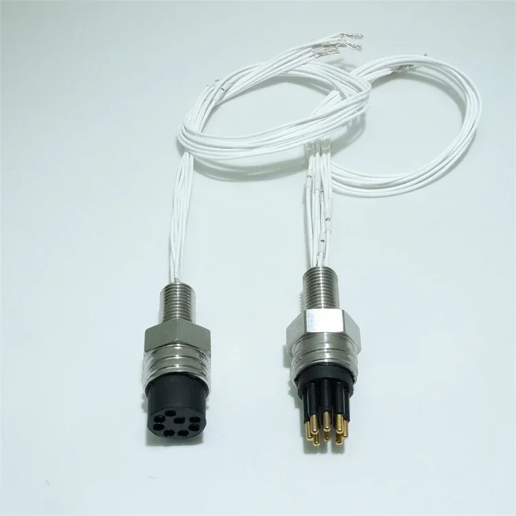 Submersible Cable Connectors Waterproof Cable Ethernet Waterproof Connection Rov Seacon Mcil8f Mcbh8m Bulkhead Connector