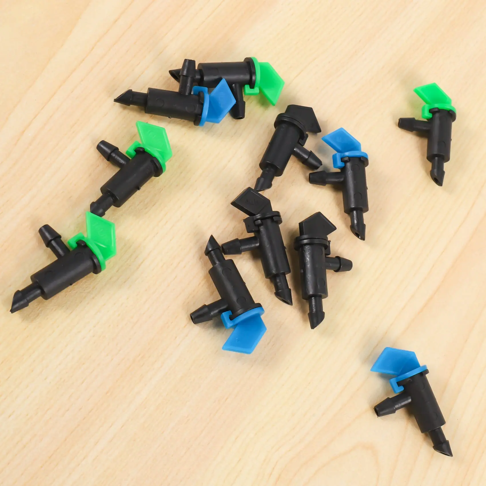

A19F-90Pcs Drip Emitter,Garden Flag Irrigation Drippers In 3 Sizes,1 GPH, 2 GPH, 4 GPH Per Hour For Trees And Shrubs Watering