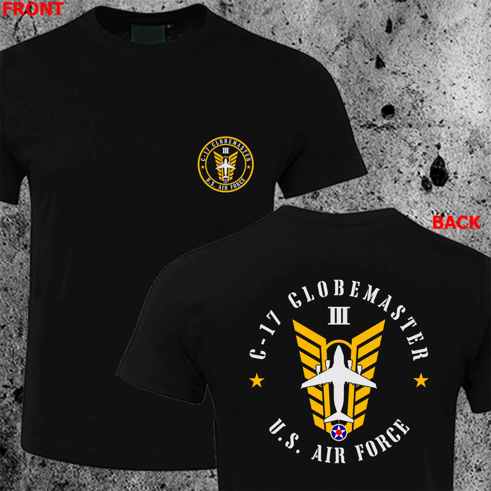 

US Air Force C-17 Globemaster T-Shirt Custom