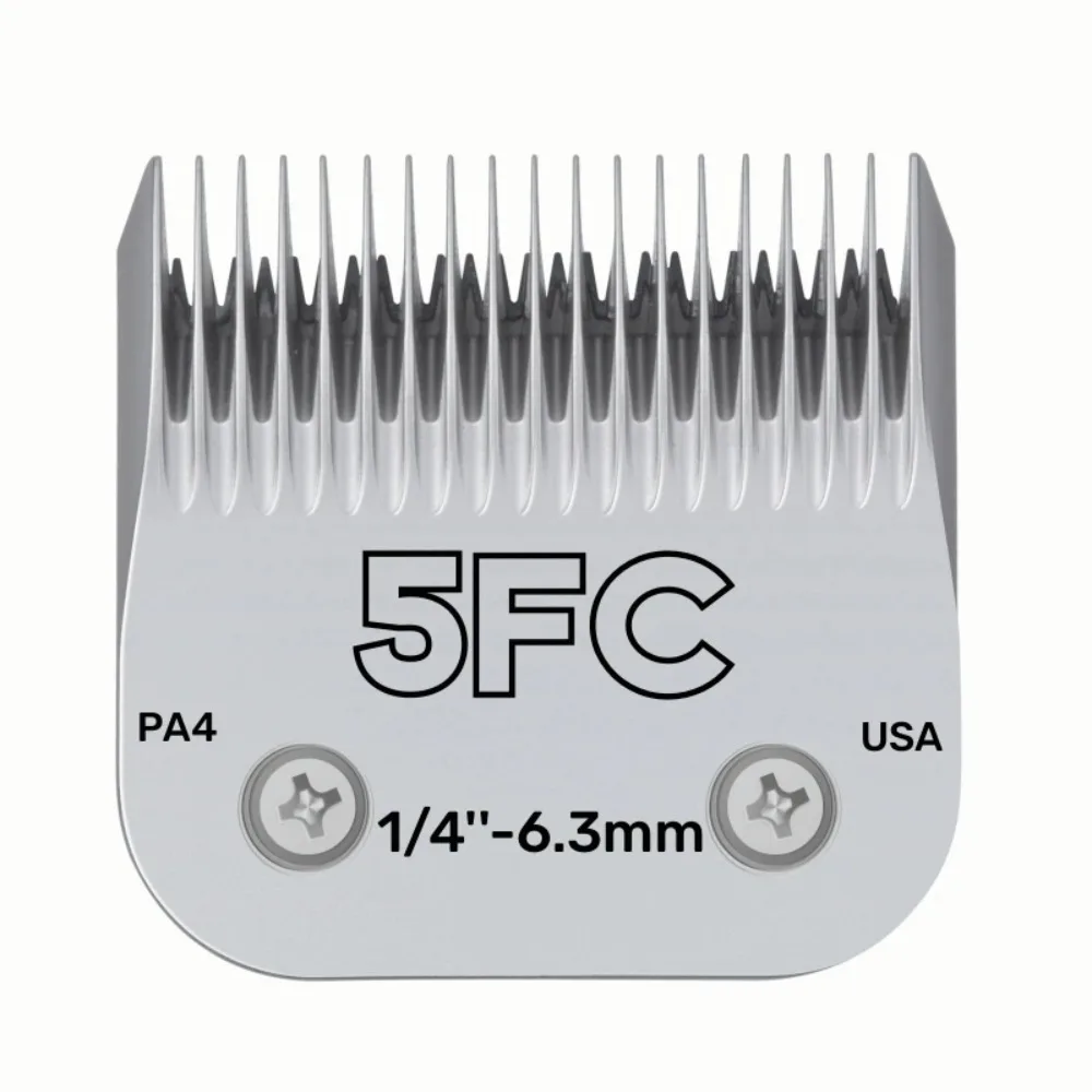 

5FC Blade Dog Grooming Clipper Replacement Blades Compatible with Andis/Wahl / Oster,Detachable Stainless Steel Blade