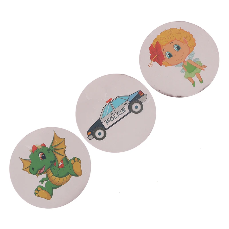 1 مجموعة تغيير لون المرحاض ملصق الحرارية المرحاض ملصق مبولة التدريب مقاوم للماء تغيير لون ملصق ل قعادة الطفل #5