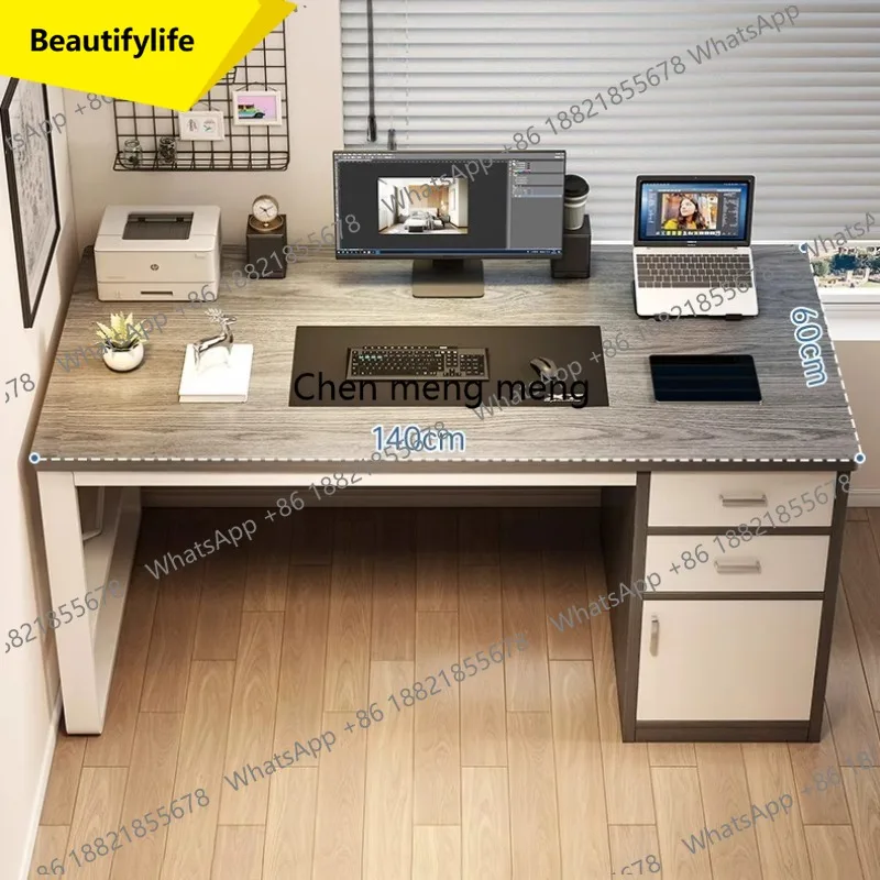 

Белый офисный стол A38 с ящиками, дизайнерский, современный, прочный, для чтения, для дома и офиса, аксессуары для дома