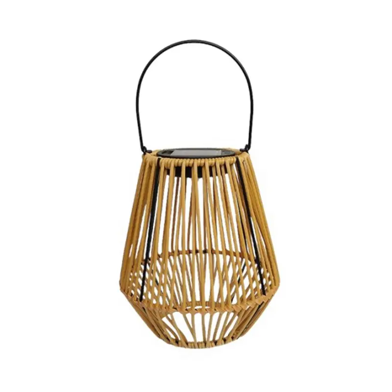 SYW-Solar Rattan Garden Lights Outdoor Camping Home Courtyard Garden Pavilion Restaurant Led Garden Lights
