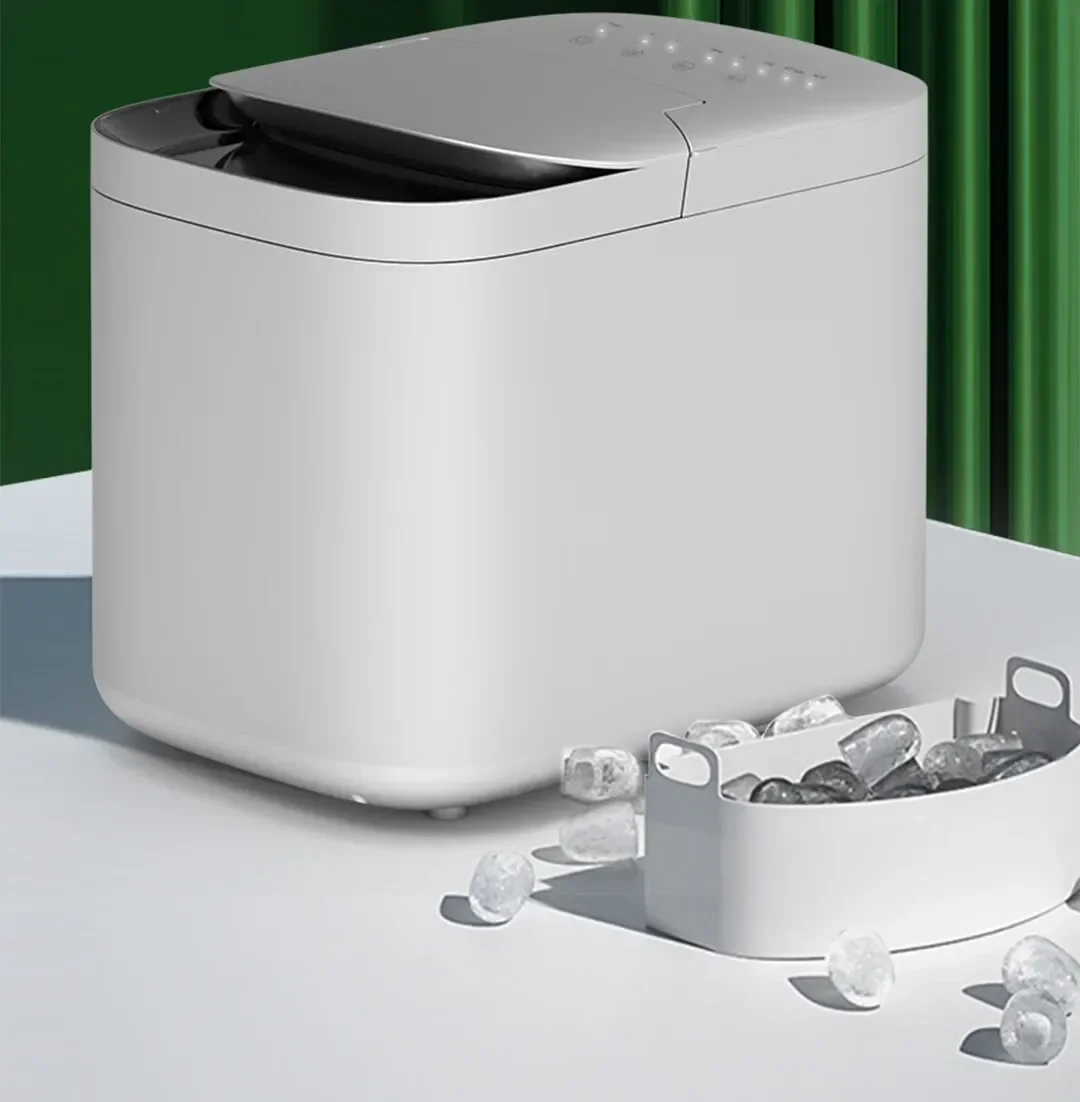 Ice machine  Quick out of the ice new style Small household dormitory Mini New ice cube machine Smart touch panel